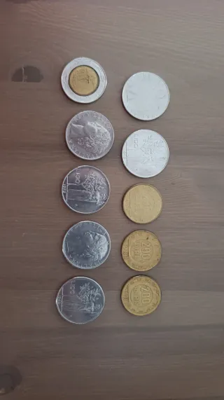 Lotes de monedas antiguas italianas