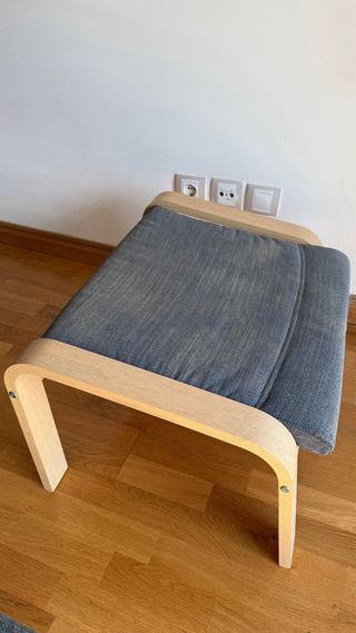 2 juegos Sillón y reposapiés Ikea POÄNG