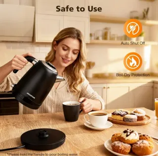 Tetera Eléctrica Aigostar Negra