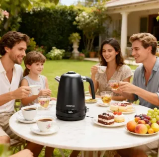 Tetera Eléctrica Aigostar Negra