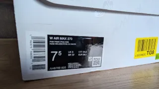 Nike Air Max 270 Mujer Rosas. 38.5 a ESTRENAR