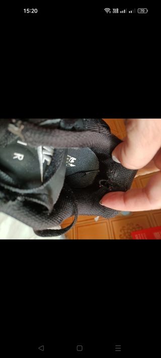 Nike air cmd donna command nere bianche alte 39