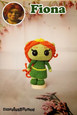 Muñeca Amigurumi Fiona