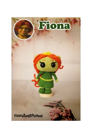Muñeca Amigurumi Fiona