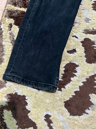 Vaqueros Pull&Bear Slim Fit Negros Rotos