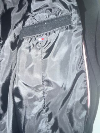 Parka Tommy Hilfiger Mujer Negra talla XL 16