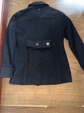 Parka Tommy Hilfiger Mujer Negra talla XL 16