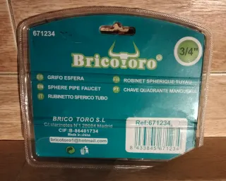 Grifo de esfera Bricoforo 3/4