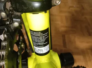 Bicicleta Scott Speedster 50 Amarilla