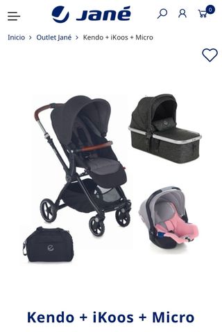 Trío Jané Kendo Silla + Capazo + Grupo 0