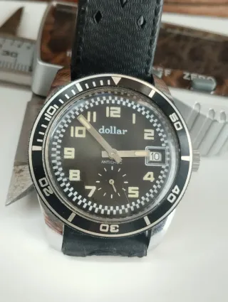 Reloj Dollar Antichoc Negro