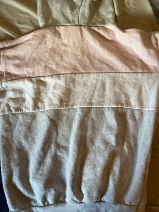 Sudadera Fila gris y rosa