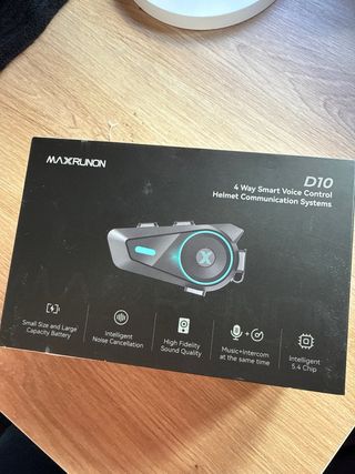 Intercomunicador Moto MAXRUNON D10 Bluetooth 5.4