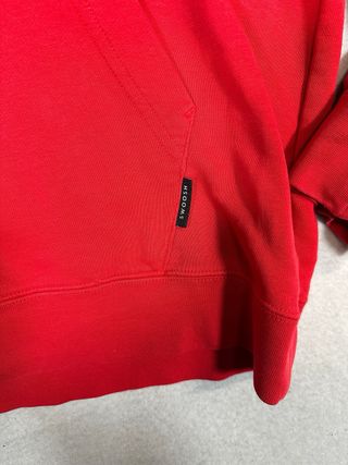 Sudadera Con Capucha Nike Roja Swoosh L
