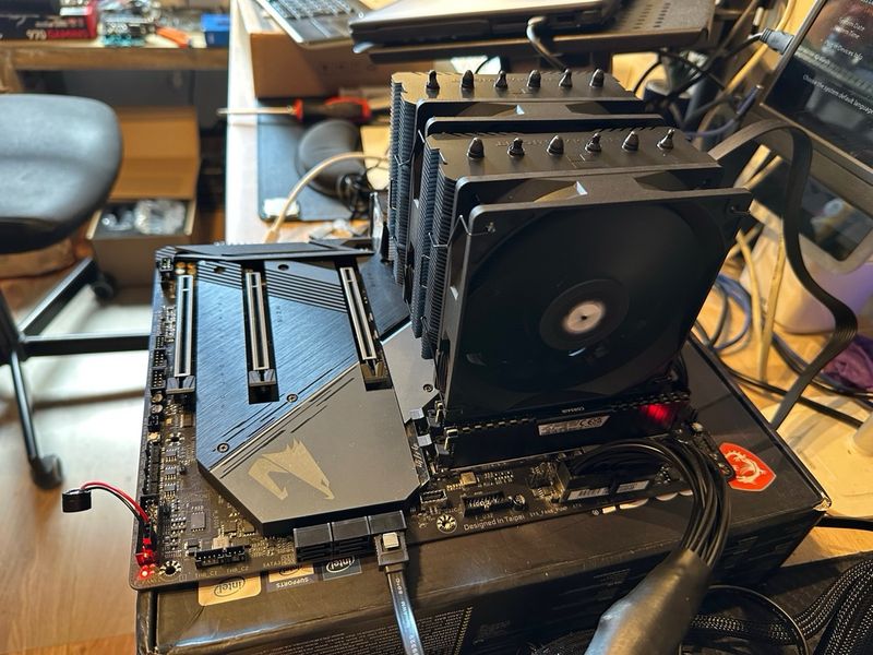 Aorus Z590 Ultra + CPU i7 11700K + 16GB DDR4 3200 afbeelding 2