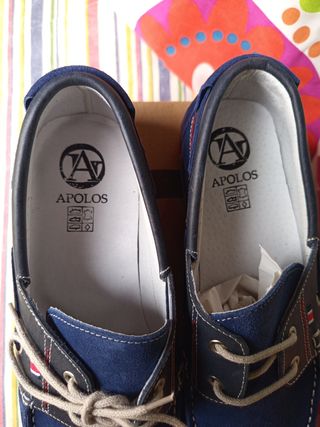 Zapatos náuticos Apolos azul talla 45