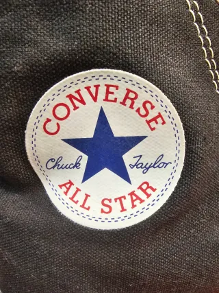 Converse All STAR NEGRAS ORIGINALES Talla 41,5