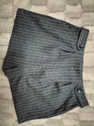 Pantalón corto invierno niña gris