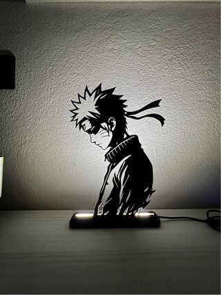 Lampada LED Naruto Silhouette USB