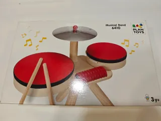 Batería Infantil Madera estilo Montessori