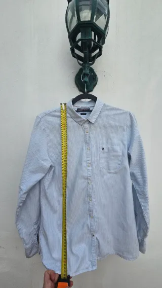 Camisa Tommy Hilfiger Rayas Azules