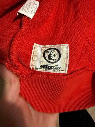 Sudadera Hellstar Flame Roja Talla M