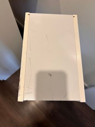 Cómoda cambiador blanca