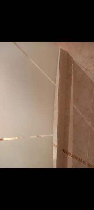 Mampara da bagno in vetro