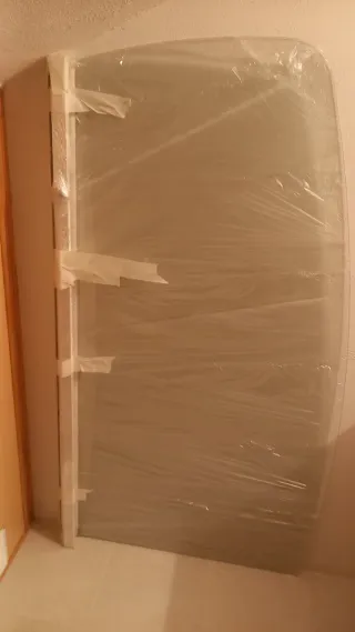 Mampara da bagno in vetro