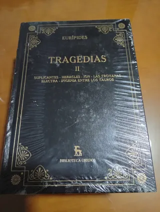 Eurípides Tragedias Colección 1, 2 y 3 Gredos