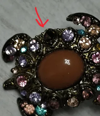 Orecchini tartaruga,cm 3x2 ,vintage.