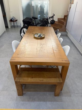 Mesa comedor madera diseño moderno
