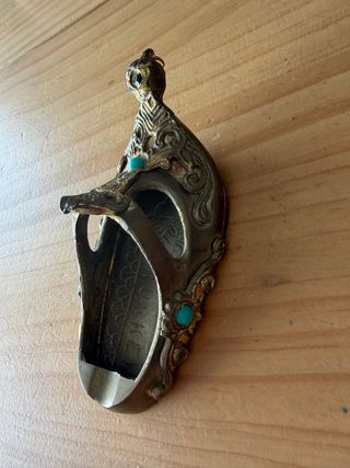 Cenicero metal decorado Turquía
