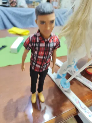 Nancy Muñeca Ski con Accesorios