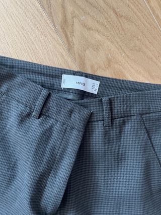 Pantalón de traje gris