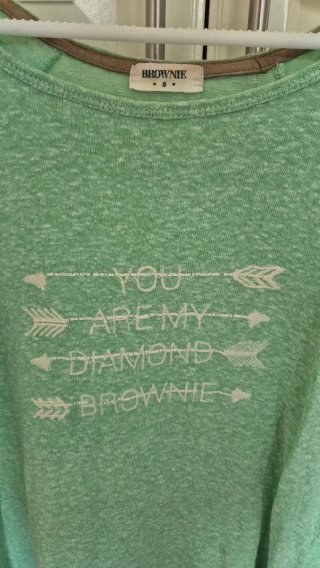 Jersey Brownie verde talla S