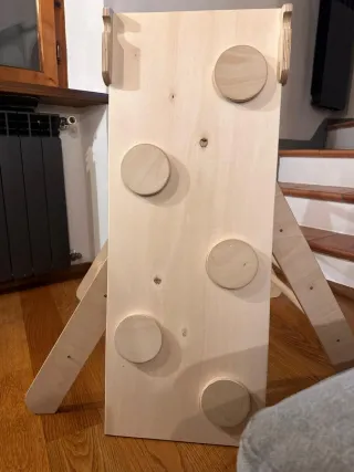 Triangolo Pikler richiudibile in legno