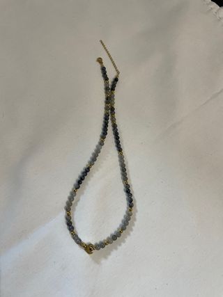 Collane con perline: nero, grigio e blu