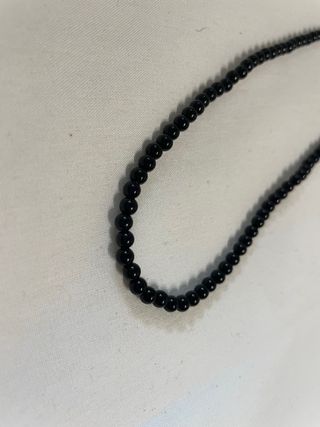 Collane con perline: nero, grigio e blu