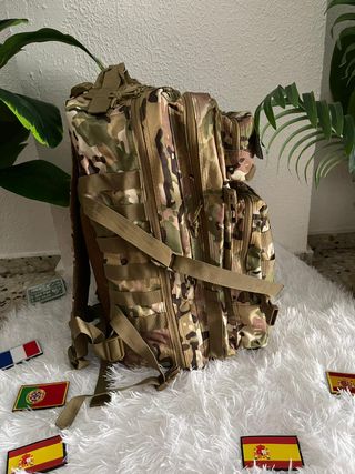 Mochila Táctica 45-50L Viajes - Ajustable