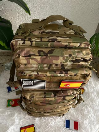 Mochila Táctica 45-50L Viajes - Ajustable