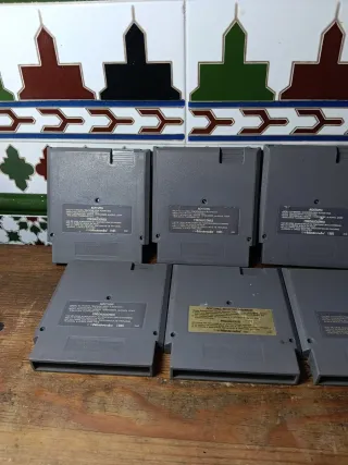 Lote 7 Juegos NES (Versión Española)