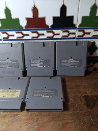 Lote 7 Juegos NES (Versión Española)