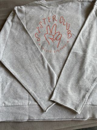 Sudadera Tocoto Vintage niña gris talla 12y