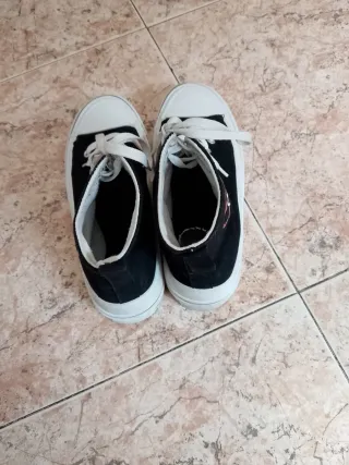 Zapatillas altas negras