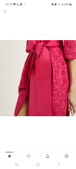 Vestido Javier Simorra Rosa