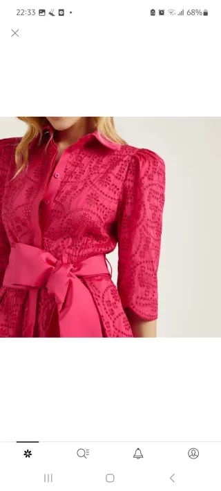 Vestido Javier Simorra Rosa