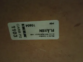 Armario baño Ikea Flären cristal