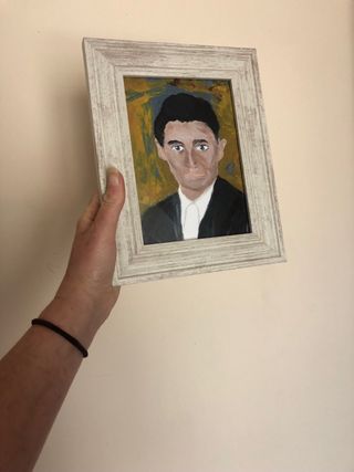 Franz Kafka – retrato enmarcado 13x18 escritores