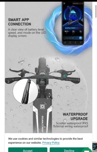 Patinete Dualtron togo plus